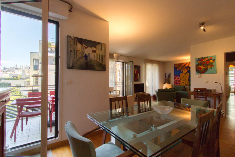 vente achat appartement duplex terrasse immeuble récent 75015 Paris 15ème