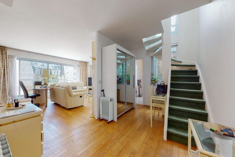 chaillot appartement dernier étage duplex