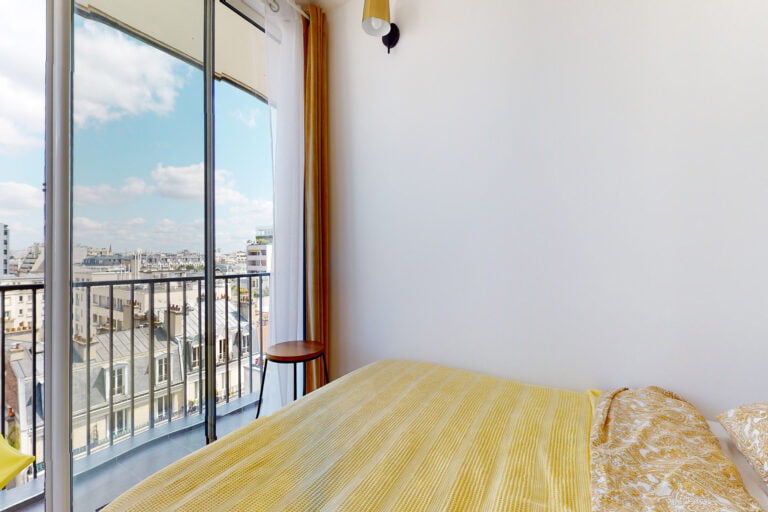 appartement location vue dégagée balcon Paris 15e