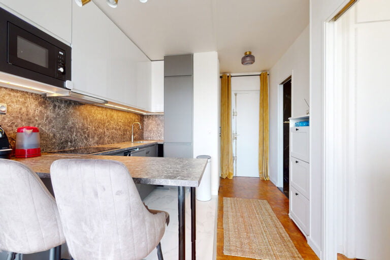 appartement location vue dégagée balcon Paris 15e