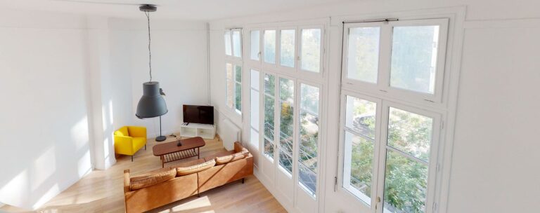 location duplex paris 15èem agence IMMOTEC vue Seine