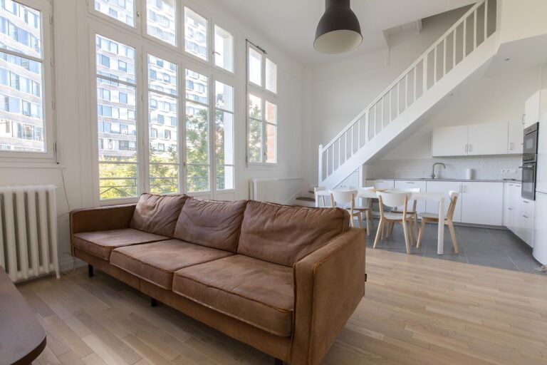 location duplex paris 15èem agence IMMOTEC vue Seine