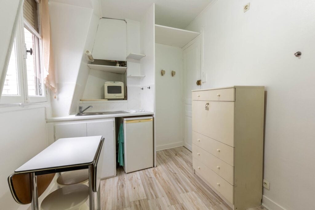 studio IMMOTEC Dernier étage Pont Mirabeau