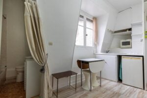 studio IMMOTEC Dernier étage Pont Mirabeau