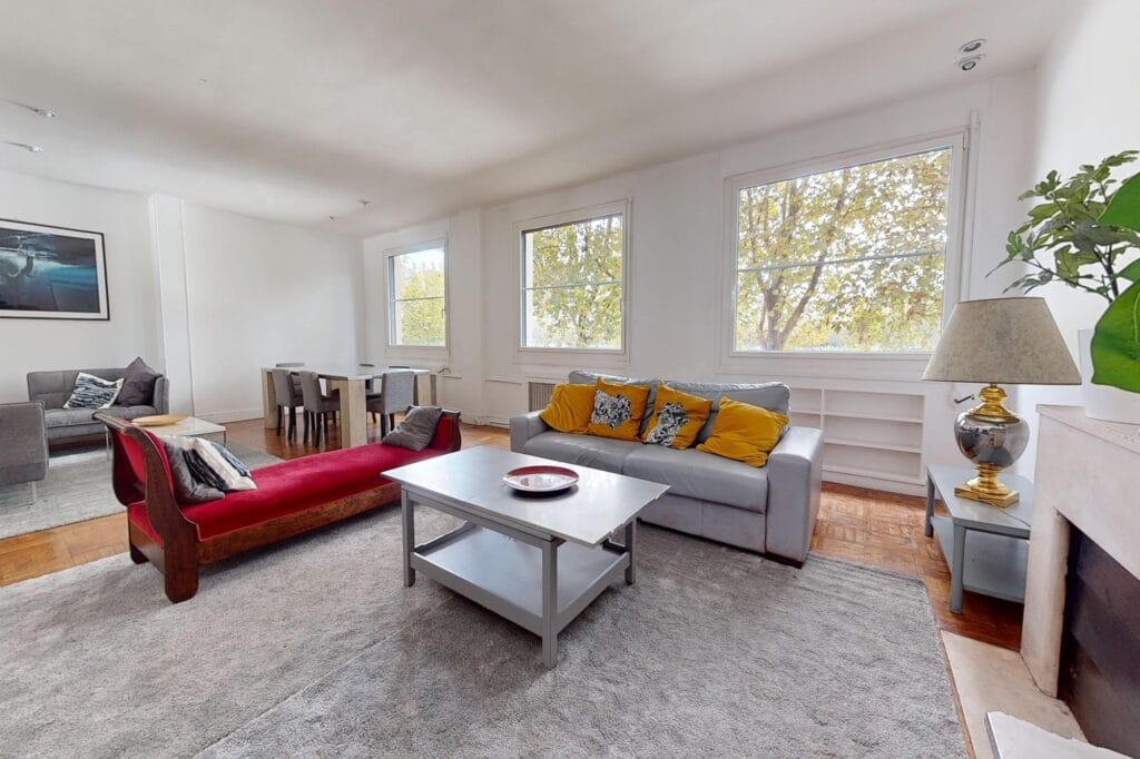 Appartement F5 à louer méublé - 5 pièces - 130m² -PARIS 75016 - ILE DE FRANCE - Agence IMMOTEC Paris