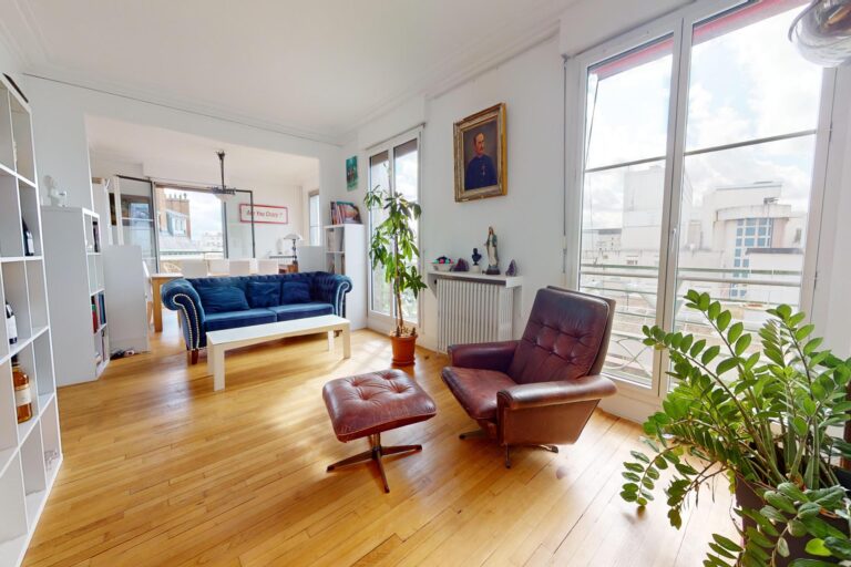 Appartement F4 à louer méublé - 4 pièces - 124m² -PARIS 75015 - ILE DE FRANCE - Agence IMMOTEC Paris_2