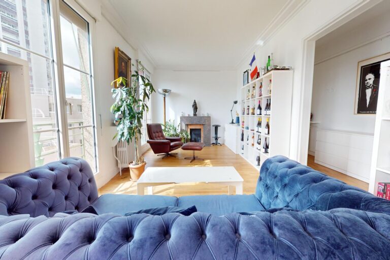 Appartement F4 à louer méublé - 4 pièces - 124m² -PARIS 75015 - ILE DE FRANCE - Agence IMMOTEC Paris_5